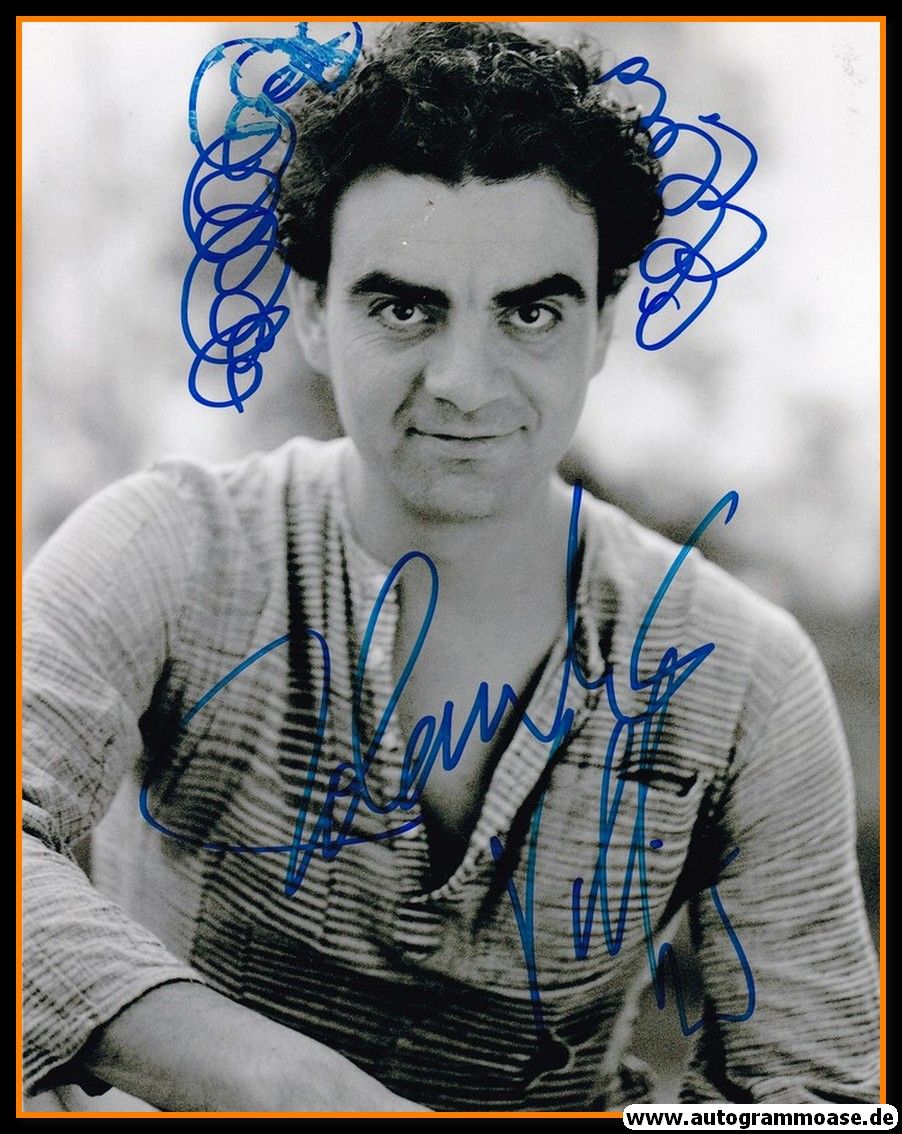 Autogramm Klassik (MEX) | Rolando VILLAZON | 2010er Foto (Portrait SW XL)