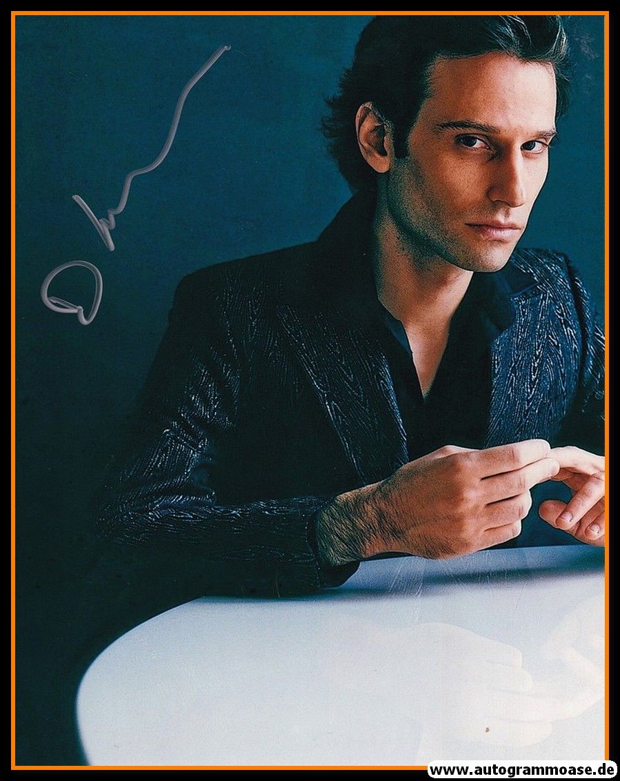 Autogramm Piano (Israel) | David GREILSAMMER | 2010er Foto (Portrait Color XL)