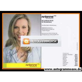 Autogramm Radio | RBB | Inez LANG | 2000er (Portrait Color)