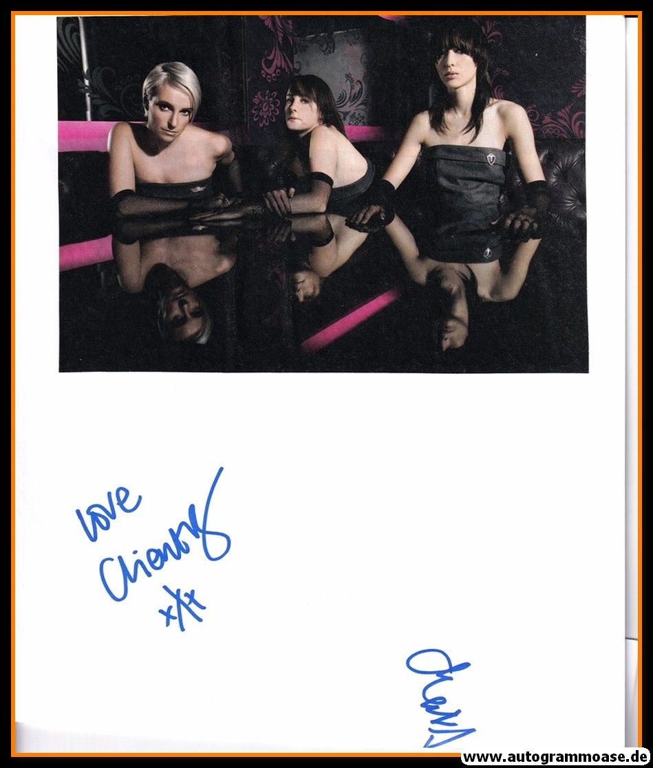 Autogramme Pop (UK) | CLIENT | 2 Unterschriften (Blackwood, Holmes)