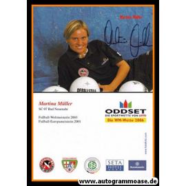 Autogramm Fussball (Damen) | SC Bad Neuenahr | 2006 | Martina MÜLLER