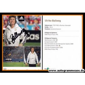 Autogramm Fussball (D) | DFB | 2011 Adidas | Ulrike BALLWEG