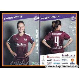 Autogramm Fussball (D) | SGS Essen | 2017 | Jana FELDKAMP