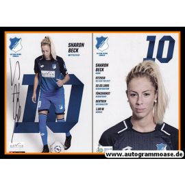 Autogramm Fussball (D) | TSG 1899 Hoffenheim | 2017 | Sharon BECK