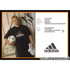 Autogramm Fussball (Damen) | FFC Heike Rheine | 1990er | Claudia VON LANKEN