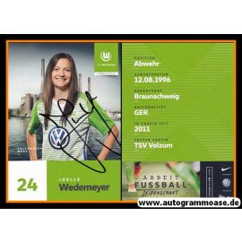 Autogramm Fussball (D) | VfL Wolfsburg | 2017 | Joelle WEDEMEYER