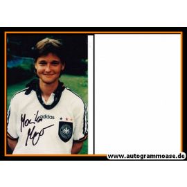 Autogramm Fussball (D) | DFB | 1990er Foto | Monika MEYER (Portrait Color)
