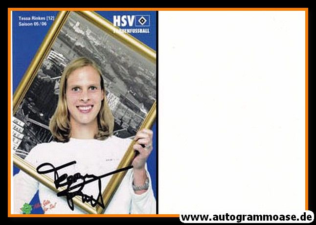 Autogramm Fussball (D) | Hamburger SV | 2005 | Tessa RINKES