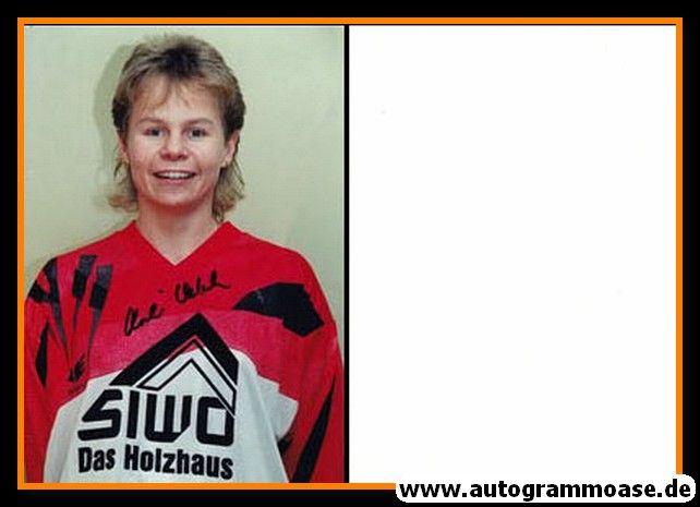 Autogramm Fussball (D) | 1990er Foto | UNBEKANNT (Siwo Holzhaus)