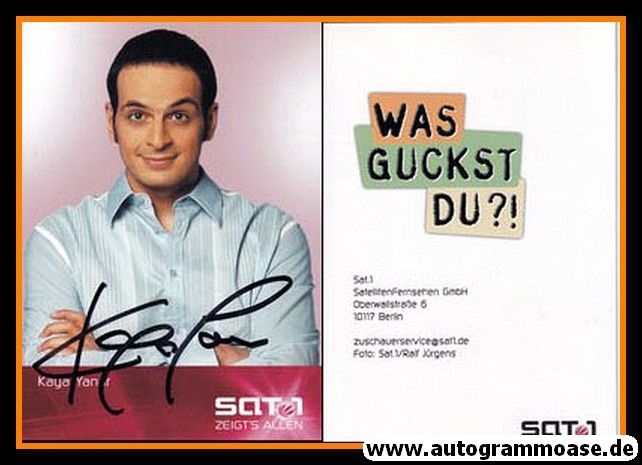 Autogramm TV | SAT1 | Kaya YANAR | 2000er "Was Guckst Du"