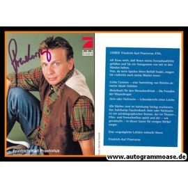 Autogramm TV | PRO7 | Friedrich-Karl PRAETORIUS | 1990er "Die Viersteins" (Grawe)