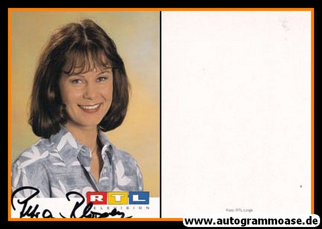 Autogramm TV | RTL | Petra BLOSSEY | 1990er (Portrait Color)