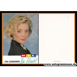 Autogramm TV | RTL | Eva SCHEURER | 1990er (Portrait Color)