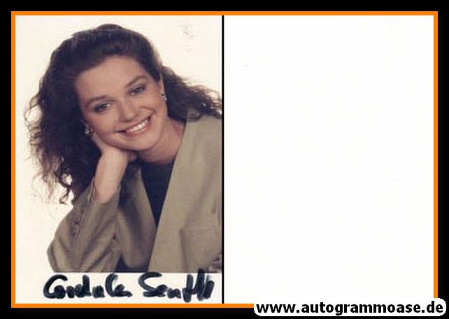 Autogramm TV | ZDF | Cordula SENFFT | 1990er Foto (Portrait Color)