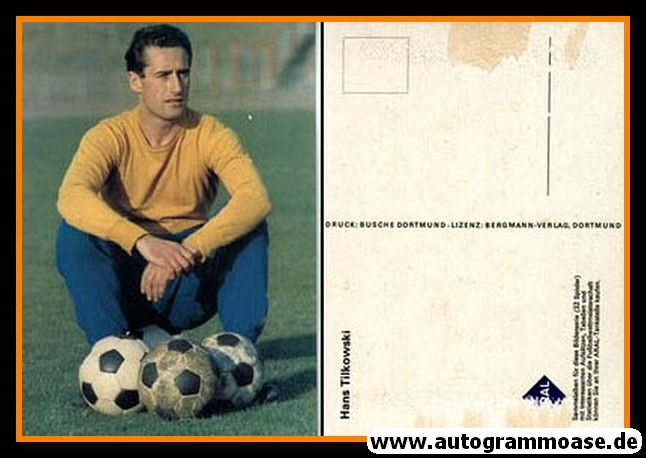 AK Fussball | Borussia Dortmund | 1966 | Hans TILKOWSKI (Aral)