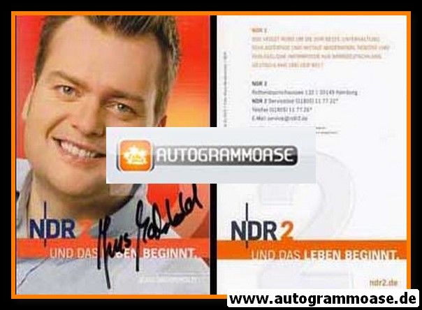 Autogramm Radio | NDR2 | Jens MAHRHOLD | 2000er (Portrait Color)