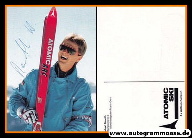 Autogramm Ski Alpin | Herbert RENOTH | 1990er (Portrait Color) Atomic