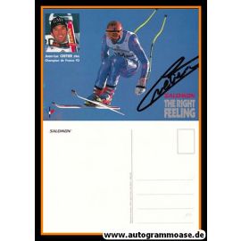 Autogramm Ski Alpin | Jean-Luc CRETIER | 1990er (Collage Color Salomon) OS-Gold 1998
