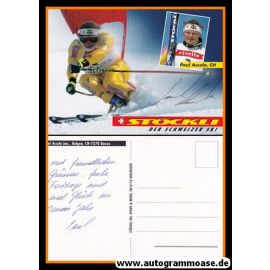 Autogramm Ski Alpin | Paul ACCOLA | 1990er (Collage Color) Stöckl