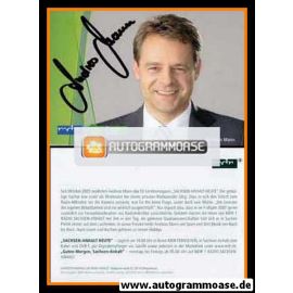 Autogramm Radio | MDR1 Sachsen-Anhalt | Andreas MANN | 2007 "S-A Heute / Guten Morgen" (Jehnichen)