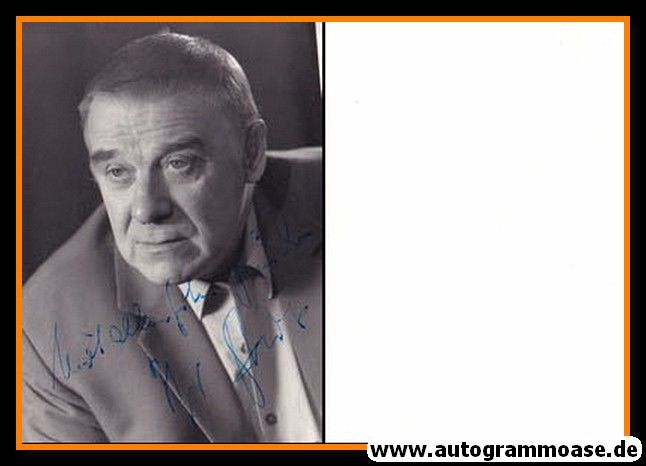 Autogramm Schauspieler | UNBEKANNT 20230001 | 1970er (Portrait SW)
