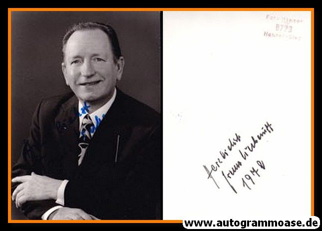 Autogramm Schauspieler | UNBEKANNT 20230004 Franz Lenhauff | 1970er (Portrait SW)