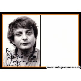 Autogramm Schauspieler | UNBEKANNT 20230006 Wolfgang Lauer | 1970er Foto (Portrait SW)