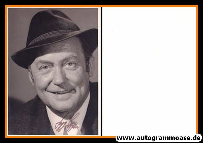 Autogramm Schauspieler | UNBEKANNT 20230007 Georg Löffler | 1970er (Portrait SW)