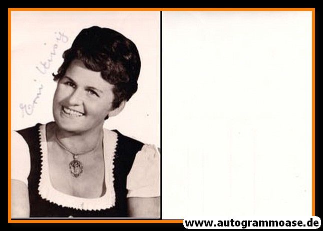 Autogramm Schauspieler | UNBEKANNT 20230014 Erni Weisig | 1970er (Portrait SW)