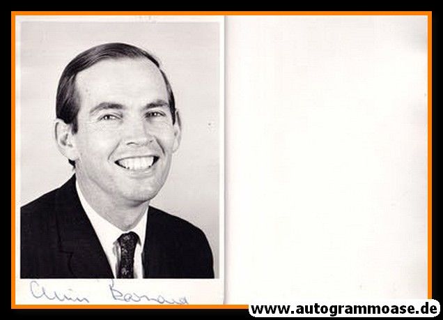 Autogramm Wissenschaft (Südafrika) | Christiaan BARNARD | 1970er (Portrait SW)