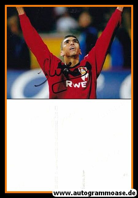 Autogramm Fussball | Bayer Leverkusen | 2006 Foto | LUCIO (Jubelszene Color)