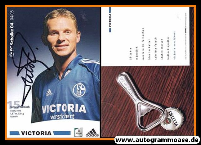 Autogramm Fussball | FC Schalke 04 | 2004 | Tomasz WALDOCH