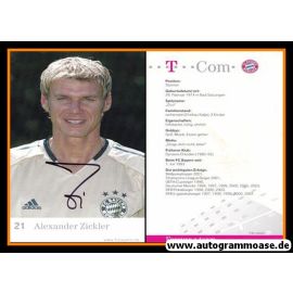 Autogramm Fussball | FC Bayern München | 2004 | Alexander ZICKLER