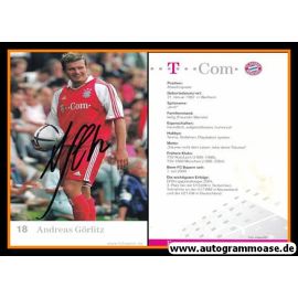 Autogramm Fussball | FC Bayern München | 2004 | Andreas GÖRLITZ