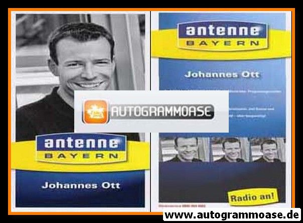 AK Radio | Antenne Bayern | Johannes OTT | 2000er (Portrait SW)