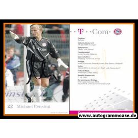 Autogramm Fussball | FC Bayern München | 2004 | Michael RENSING