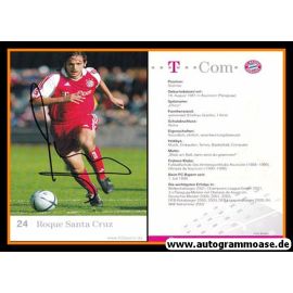 Autogramm Fussball | FC Bayern München | 2004 | Roque SANTA CRUZ