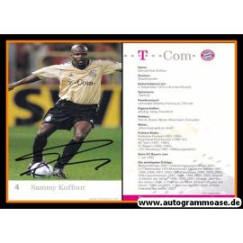 Autogramm Fussball | FC Bayern München | 2004 | Sammy KUFFOUR
