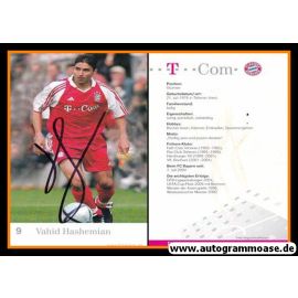 Autogramm Fussball | FC Bayern München | 2004 | Vahid HASHEMIAN
