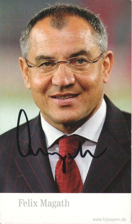 Autogramm Fussball | FC Bayern München | 2005 | Felix MAGATH
