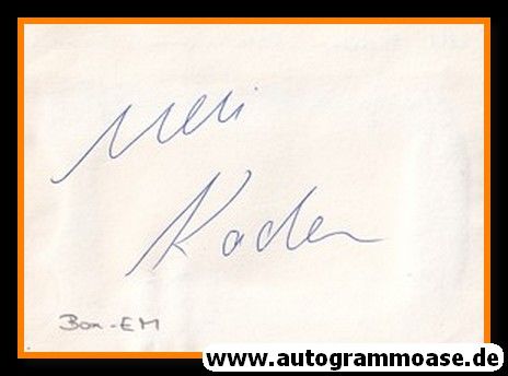 Autograph Boxen | Ulli KADEN (DDR Europameister 1993) 