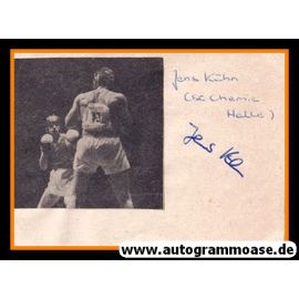 Autograph Boxen | Jens KÜHN (DDR 1980er)