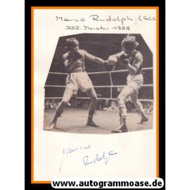 Autograph Boxen | Marco RUDOLPH (1992 Olympia-Silber)