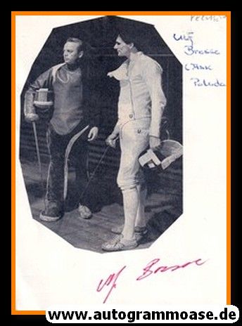 Autograph Fechten | Ulf BRESSE (DDR 1980er)