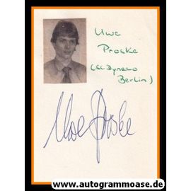 Autograph Fechten | Uwe PROSKE (1992 Olympiasieger)
