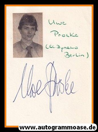 Autograph Fechten | Uwe PROSKE (1992 Olympiasieger)