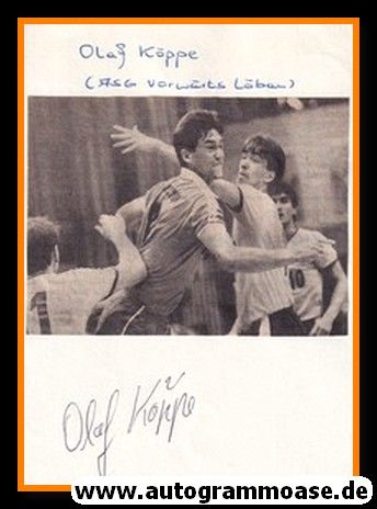 Autograph Handball | DDR | Olaf KÖPPE 