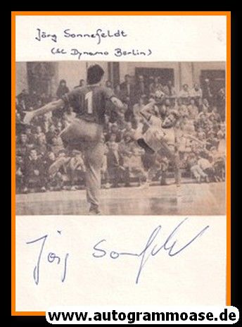 Autograph Handball | DDR | Jörg SONNEFELD 