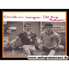Autograph Handball | DDR | Christian LANGNER 