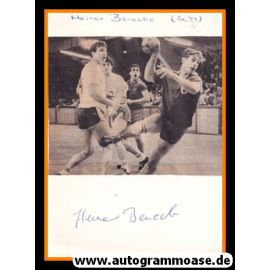 Autograph Handball | DDR | Heiner BENECKE 